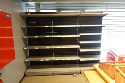 Metalen winkelrek C – kavel bij Openbare Verkopen, Gavere