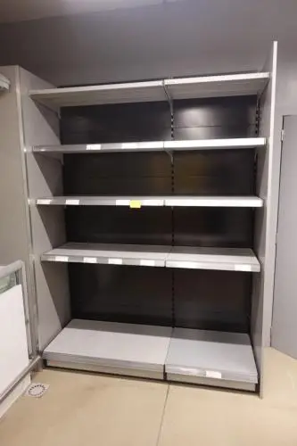 Metalen rek C – kavel bij Openbare Verkopen, Gavere