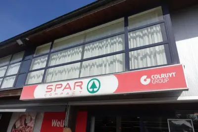 Reclame paneel – kavel bij Openbare Verkopen, Gavere