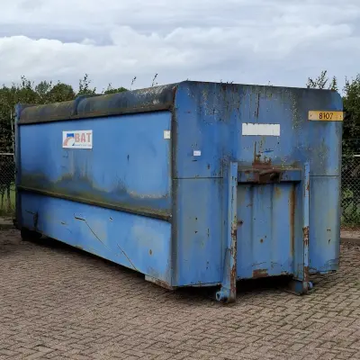 Gesloten haakarm afzetcontainer, AJK – kavel bij Onlineveilingmeester, Wijk en Allburg