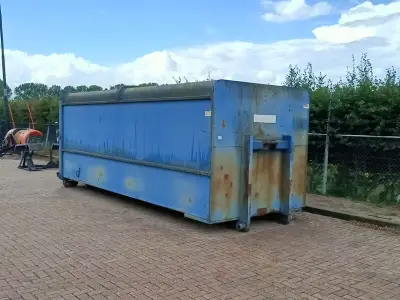 Gesloten haakarm afzetcontainer, AJK – kavel bij Onlineveilingmeester, Wijk en Allburg