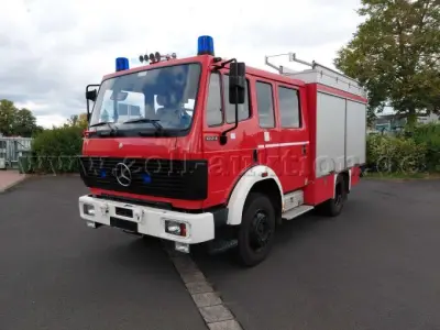 1 Löschgruppenfahrzeug LF 16/12, Mercedes Benz 1224 AF, Allrad – kavel bij Zoll-Auktion, Fuldatal