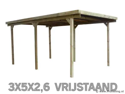 Veiling van diverse Carports te Hamont (BE) – veiling bij ProVeiling, Hamont