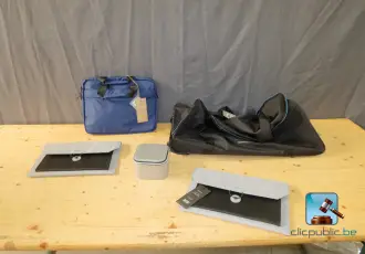Set of hand luggage with jewellery box – kavel bij En.clicpublic
