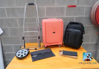 Set of hand luggage – kavel bij En.clicpublic
