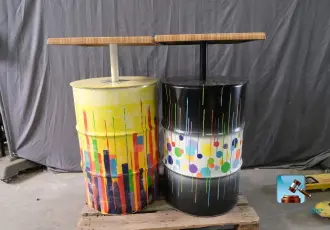 Set of high tables – kavel bij En.clicpublic