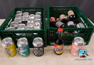Lot von Bieren und Softdrinks – kavel bij De.clicpublic