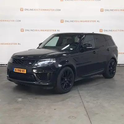Personenauto, Range Rover, Sport, P400e HSE Dynamic Stealth, 2021 – kavel bij Domeinen Roerende Zaken, Soesterberg