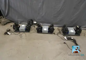 Set of stage lights – kavel bij En.clicpublic