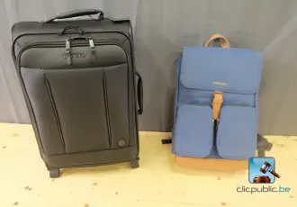 Set of suitcases and rucksacks – kavel bij En.clicpublic