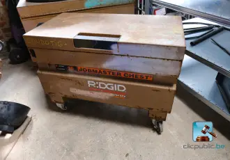 Construction site storage box – kavel bij En.clicpublic