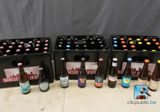 Batch of beer bins – kavel bij En.clicpublic