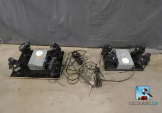 Set of stage lights – kavel bij En.clicpublic