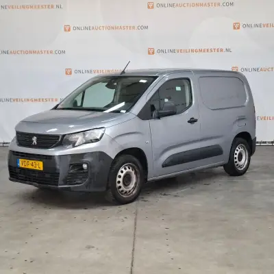 Bedrijfsauto, Peugeot, Partner1.5 BlueHDI Premium, 1.5 BlueHDI Premium, 2019 – kavel bij Domeinen Roerende Zaken, Soesterberg