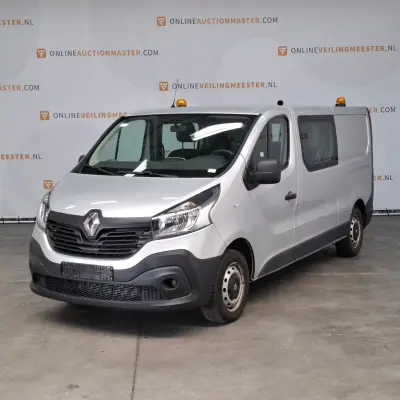Bedrijfsauto, Renault, Trafic 1.6d 70kw, 2017 – kavel bij Domeinen Roerende Zaken, Soesterberg