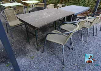 Set van terrasmeubilair – kavel bij Nl.clicpublic