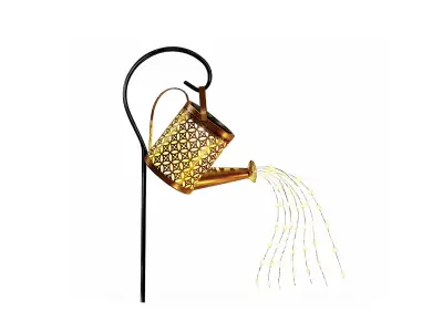Solar tuinverlichting in gieter design – kavel bij GSD Auctions, Zoeterwoude