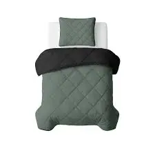Lazy Dekbed Uni Groen/Zwart 140x200 1 kussensloop – kavel bij GSD Auctions, Zoeterwoude