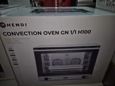 Nieuwe Hendi heteluchtoven H100 GN1/1 – kavel bij Veilingwinnaar, Amsterdam-West