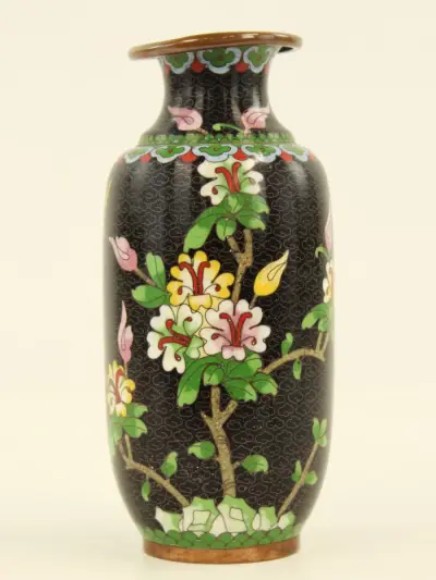 Japan Decor Belgium Cloisonné Tiny Vaas – kavel bij De Kringwinkel, Antwerpen