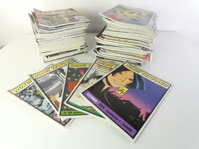 Stripmaandblad Wordt Vervolgd diverse jaargangen en nummers – kavel bij De Kringwinkel, Heverlee