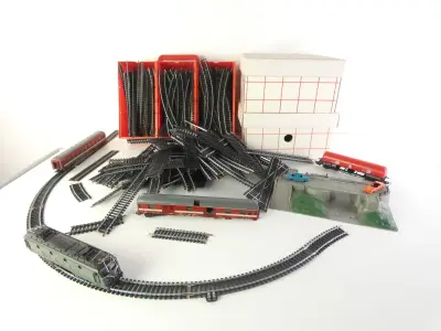 Partij vintage modelspoor, gemerkt Lima Italy – kavel bij De Kringwinkel, Heverlee