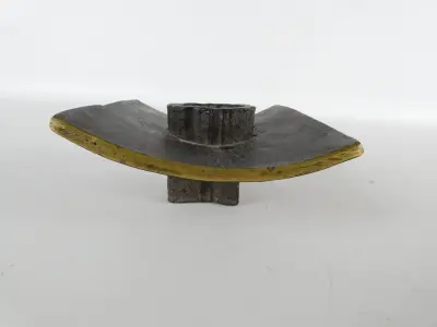 Vintage sculpturale kandelaar, Boud Ceysens – kavel bij De Kringwinkel, Heverlee