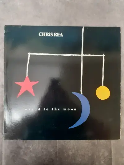 Vinyl: Chris Rea - Wired to the Moon – kavel bij De Kringwinkel, Gent