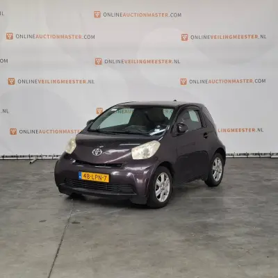 Personenauto, Toyota, iQ, 1.0 VVTi Comfort, 2010 – kavel bij Domeinen Roerende Zaken, Soesterberg