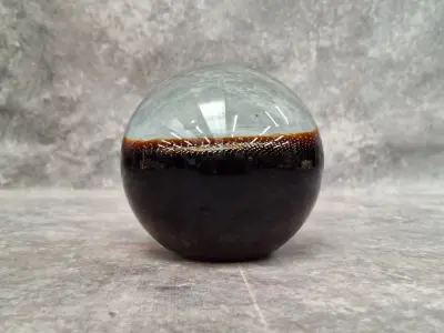 Tsjechische glazen presse-papier Jengu van Princ Art Glass – kavel bij De Kringwinkel, Gent