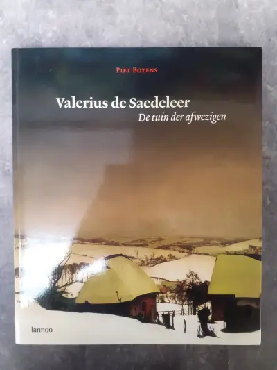 Boek: Valerius de Sadeleer - De tuin der afwezigen – kavel bij De Kringwinkel, Gent