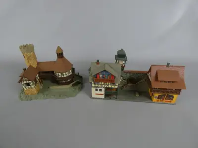 Middeleeuwse Modelbouwset Faller – kavel bij De Kringwinkel, Diest