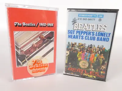 Unieke Beatles Cassette-Set – kavel bij De Kringwinkel, Heverlee