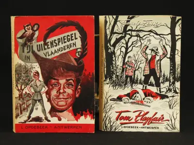 Lot historische jeugdboeken: Francis J. Finn & Charles De Coster – kavel bij De Kringwinkel, Antwerpen