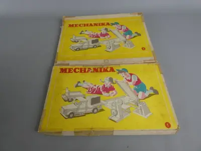 Mechanika Fémépítő Játék (Constructiedozen) – kavel bij De Kringwinkel, Diest