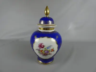 Blauwe Schumann Arzberg vaas – kavel bij De Kringwinkel, Diest