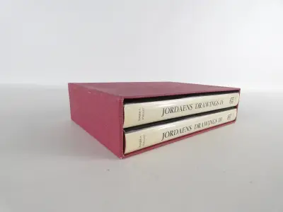 2 kunstboeken Jordaens Drawings III & IV – kavel bij De Kringwinkel, Heverlee