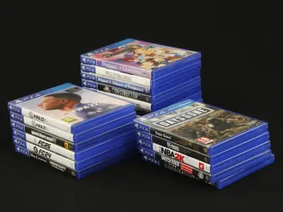 Lot van 20 PS4-spellen in hoes – kavel bij De Kringwinkel, Antwerpen