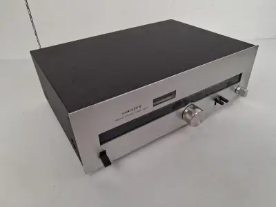 Vintage Scott 530T AM/FM stereo-tuner – kavel bij De Kringwinkel, Waardamme