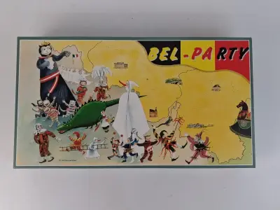 Bordspel: Bel-party – kavel bij De Kringwinkel, Waardamme