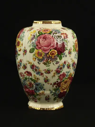 Keralux Boch Frères in La Louvière vaas (1950–1960) – kavel bij De Kringwinkel, Antwerpen