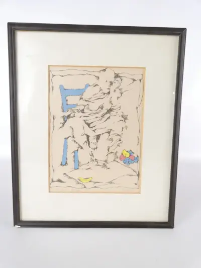 Walter R. Rogalski - Gesigneerde zeefdruk 'Still Life' – kavel bij De Kringwinkel, Heverlee