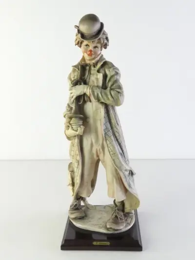 Vintage clown beeld - Giuseppe Armani – kavel bij De Kringwinkel, Heverlee