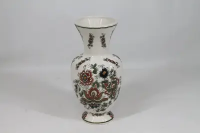 Vintage polychrome keramische vaas – kavel bij De Kringwinkel, Brecht