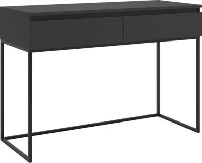 Selsey Bemmi - Zwarte toilettafel met lades en zwarte poten – kavel bij GSD Auctions, Zoeterwoude