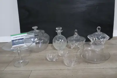 Diverse Kristallen Schalen – kavel bij GSD Auctions, Zoeterwoude