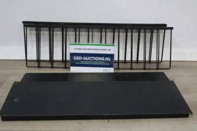 Vintage Boekenrek, wandrek - Jaren '60 – kavel bij GSD Auctions, Zoeterwoude