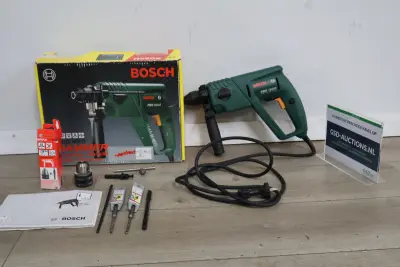 Bosch boorhamer PBH 160 R met accessoires – kavel bij GSD Auctions, Zoeterwoude