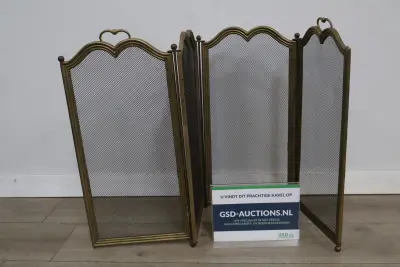 Messing Haardscherm – kavel bij GSD Auctions, Zoeterwoude