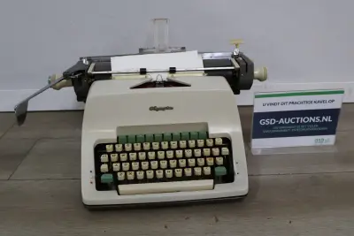 Olympia typemachine – kavel bij GSD Auctions, Zoeterwoude